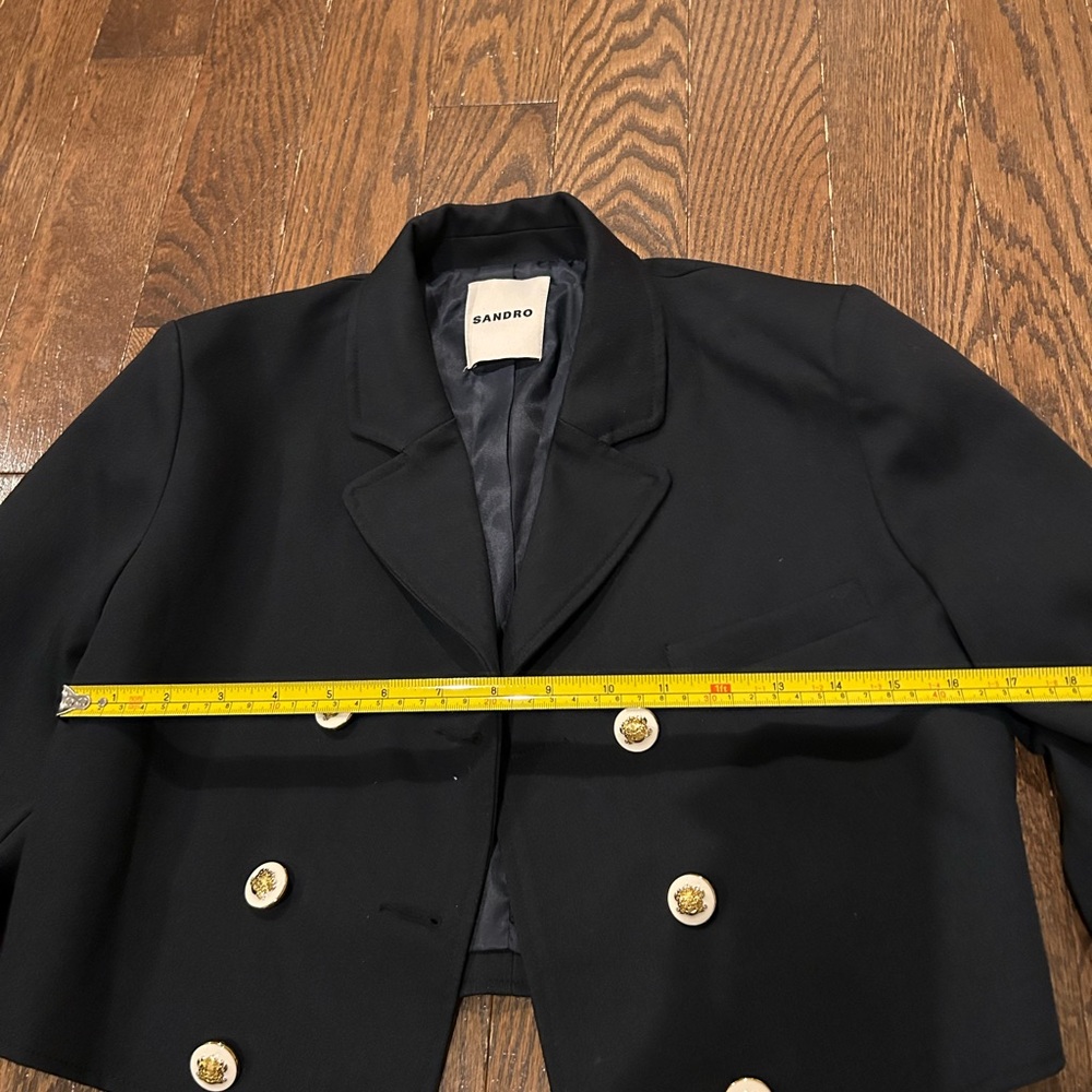 Sandro Black Jacket - Picture 9 of 10